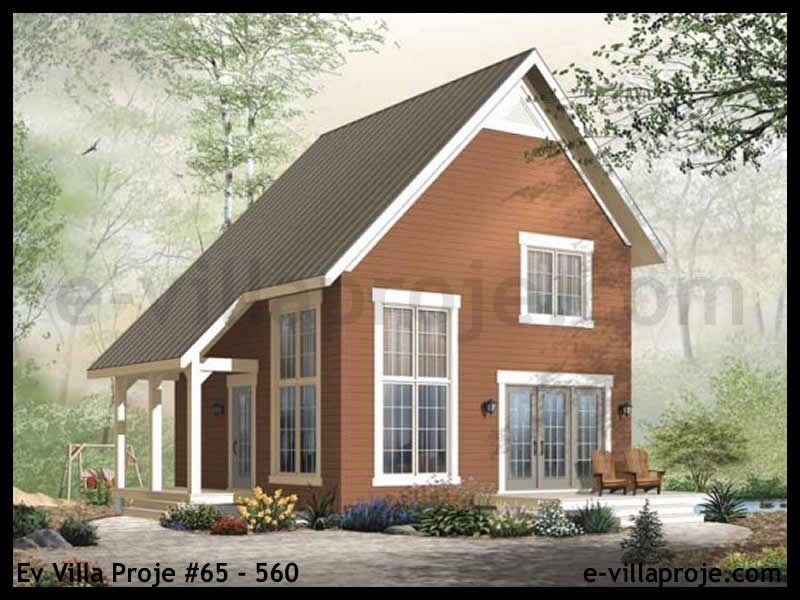 Ev Villa Proje #65 - 560 Çelik Villa Modeli