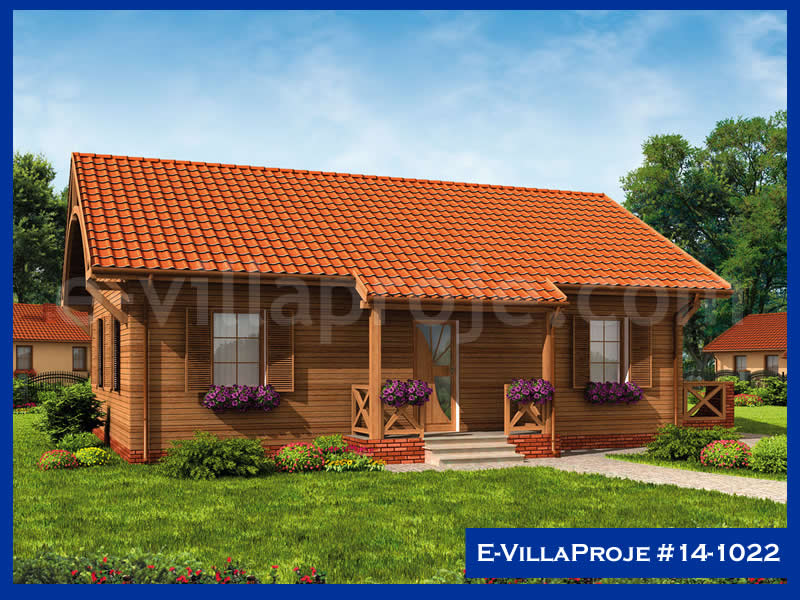 Ev Villa Proje #14 - 1022 Çelik Villa Modeli ve 3D Tasarımı
