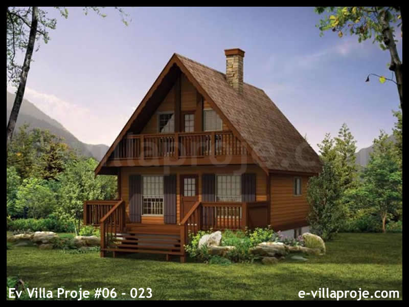 Ev Villa Proje #06 - 023 Çelik Villa Modeli