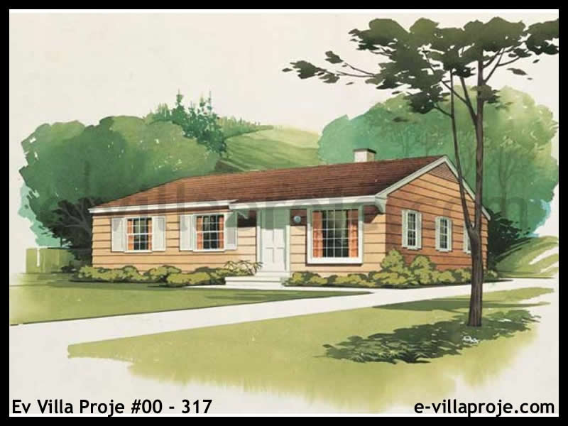 Ev Villa Proje #00 - 317 Çelik Villa Modeli