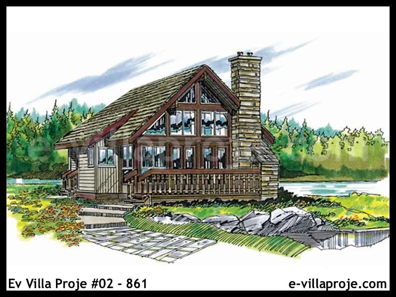 Ev Villa Proje #02 - 861 Çelik Villa Modeli